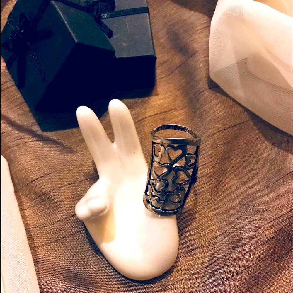 Large Hearts Ring